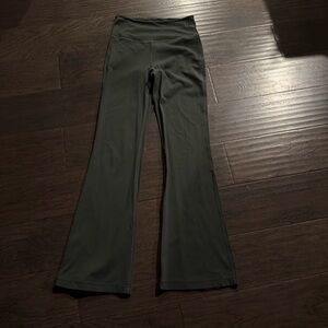 lululemon athletica Dark Green Wide Leg Pants
